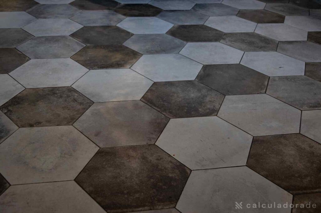 Cómo calcular el área de un hexagono